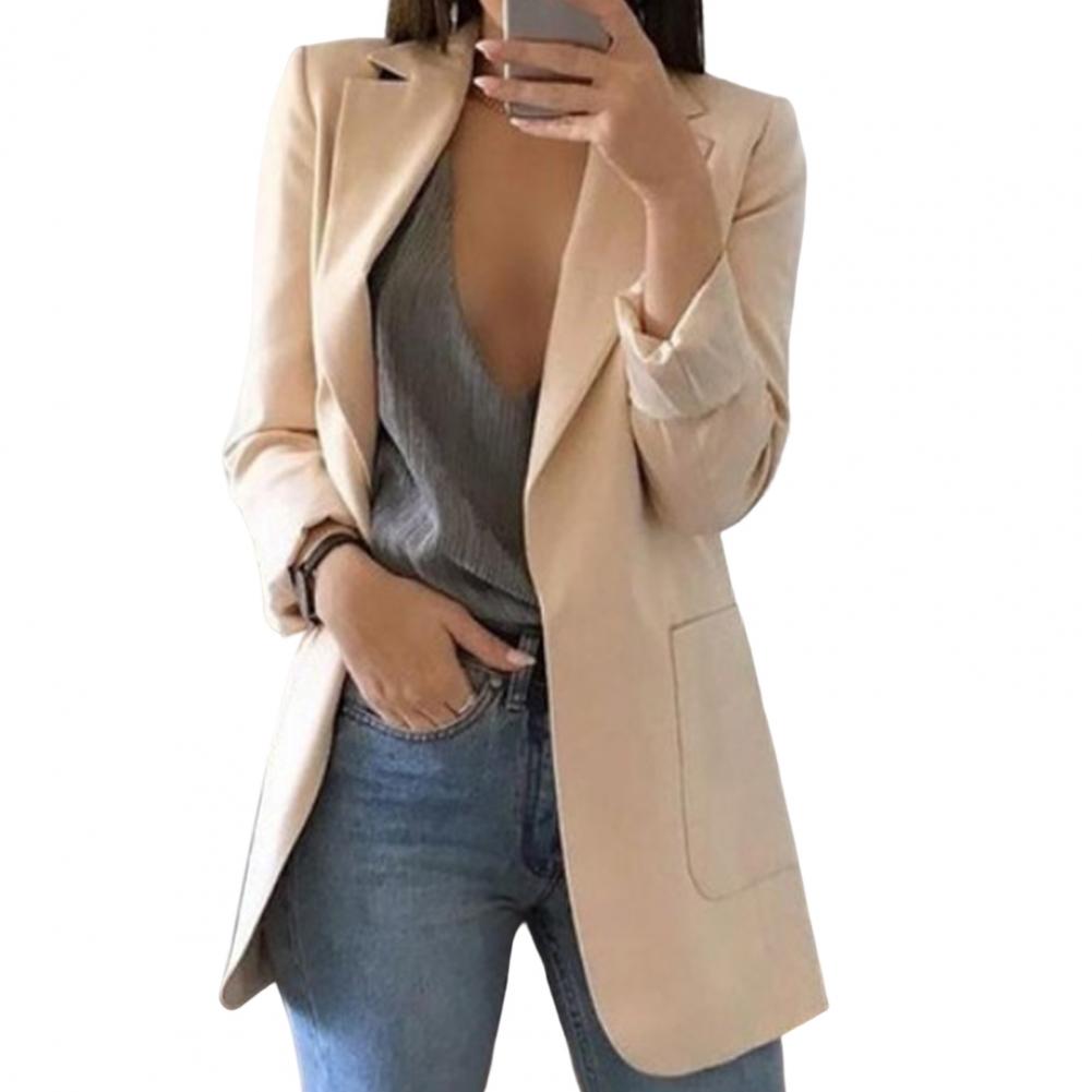 Formeller Langarm Blazer Für Damen | Arbeit