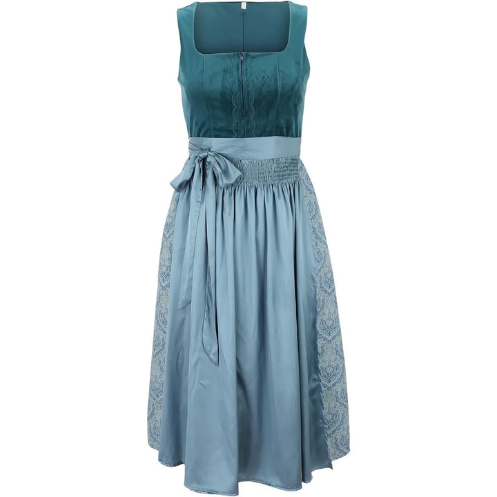 Stilvolles Langarm-Oktoberfest-Dirndlkleid für Damen