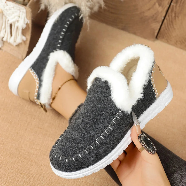 Damen Winterschnee Stiefel | Slip-on