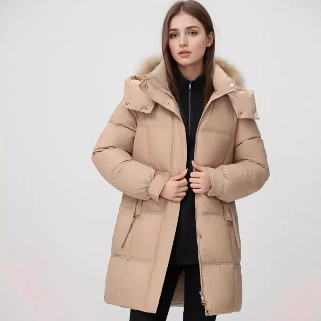 Winter Daunenjacke Damen | Lang