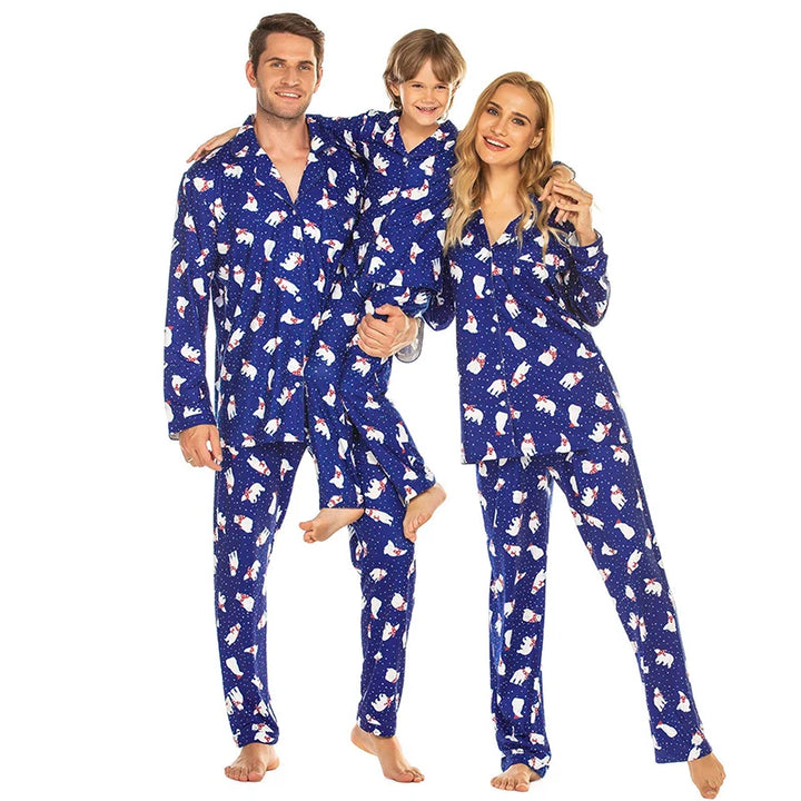 Familie Weihnachtpyjama Unisex | Setzen