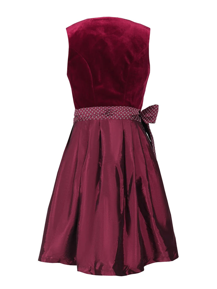 Mittellanges Oktoberfest Dirndlkleid für Damen
