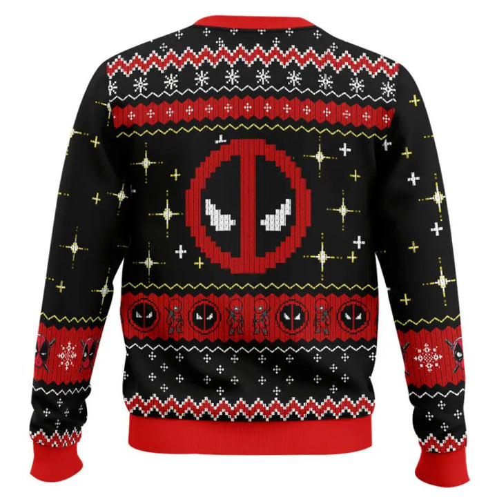 Weihnachtspullover Herren | Superheld