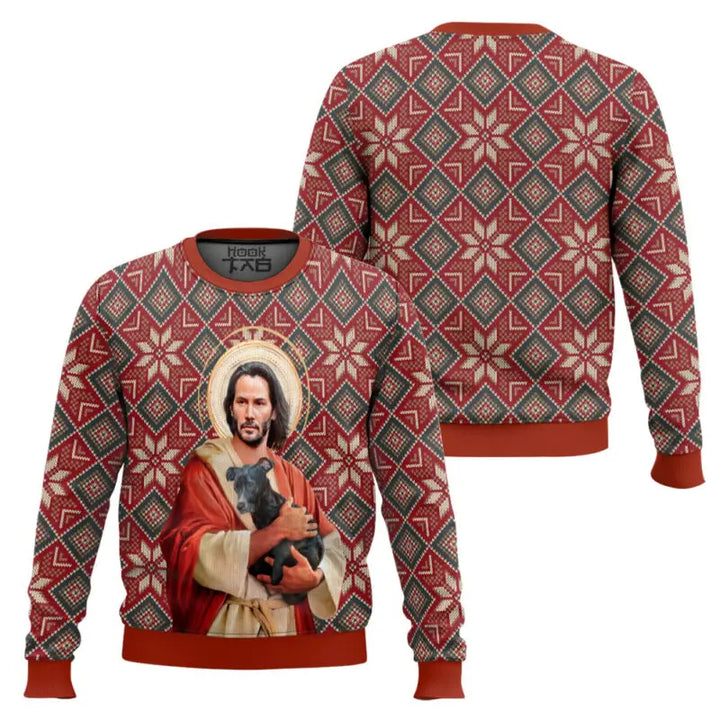 Weihnachtspullover Herren | Festival Muster