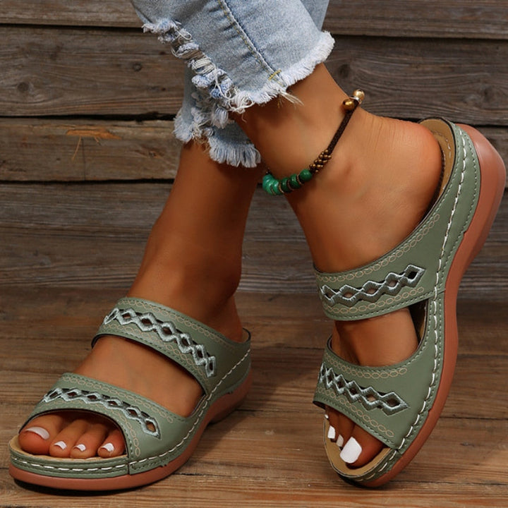 Bequeme Damen Sandalen Zum Hineinschlüpfen | Sommer