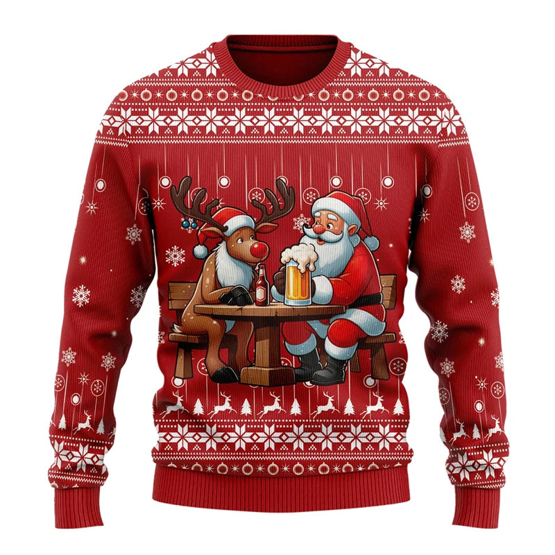 Lustig Weihnachtspullover Unisex | Bar Partei