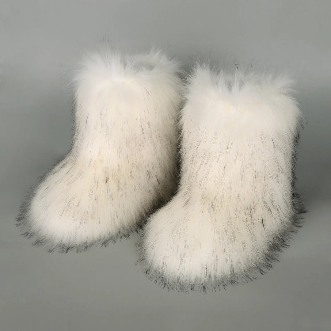 Damen Flauschig Stiefel | Winter