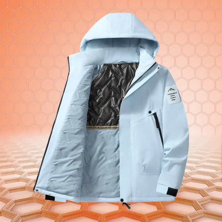 Winter Skijacke Unisex | Abnehmbare Kappe