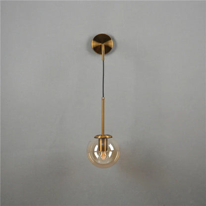 Kugel-Design trifft auf Stil – SphereGlow elegante Wandlampe.