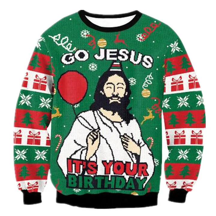 Herren Gemütlich Weihnachten Pullover | Gestrickt
