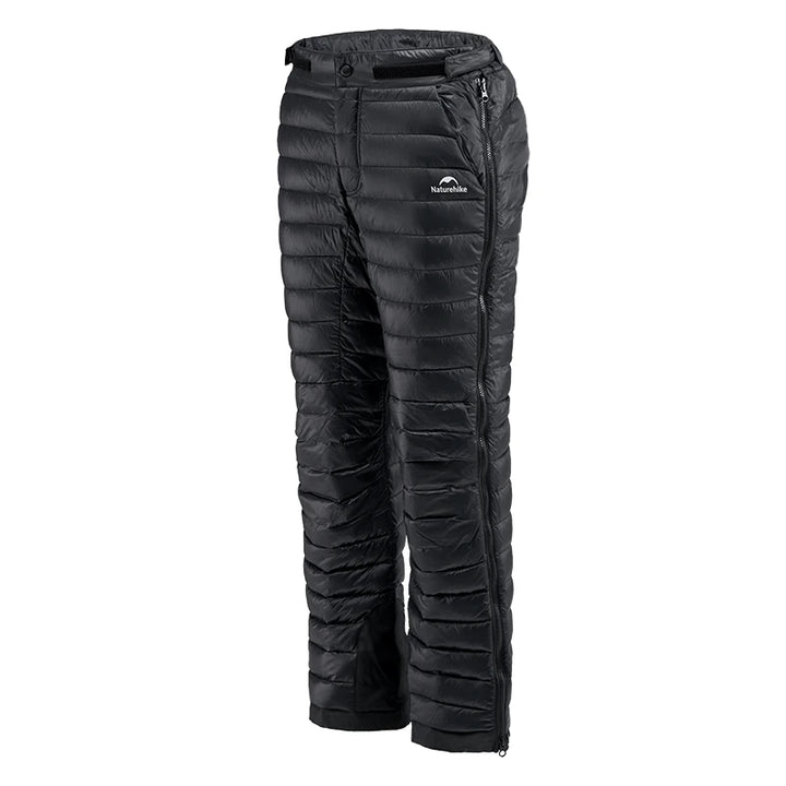 Enten Daunen Skihose Unisex | Doppelseitiger Reißverschluss