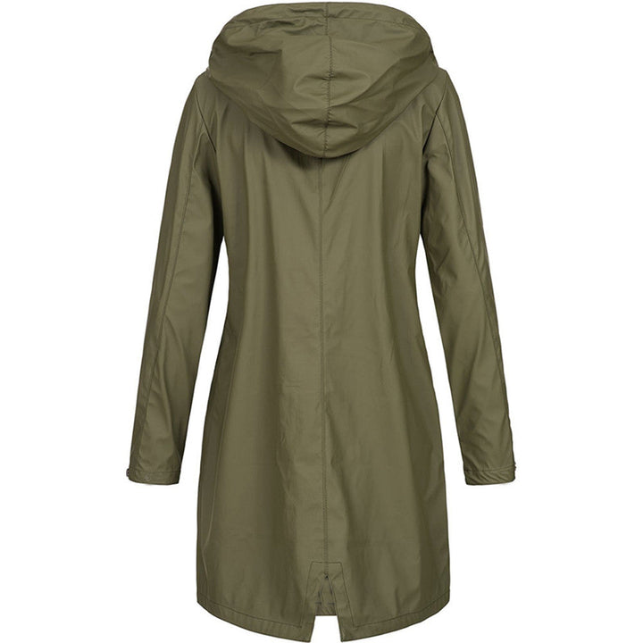 Damen Regen Mantel | Kapuze