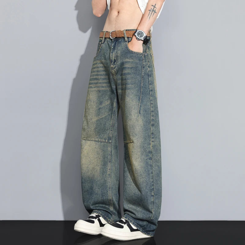 Herren Mode Baggy Jeans | Straßen-Lässig