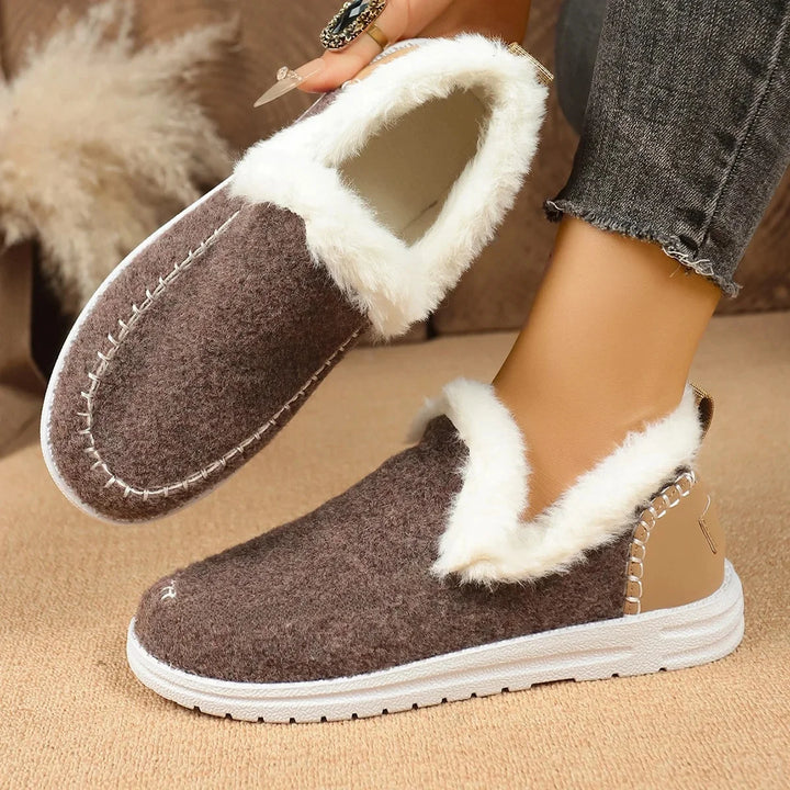 Damen Winterschnee Stiefel | Slip-on