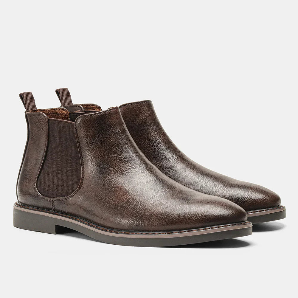 Herren Knöchel Stiefel | Slip Auf