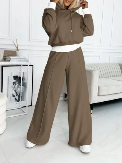 Leona | Damen Zweiteiler-Set | Beige