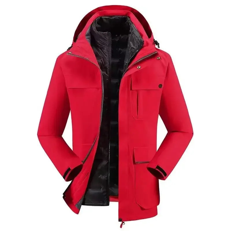 Drei-in-Eins Skijacke Unisex | Sportlich