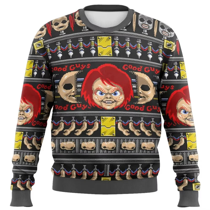 Übergröße Weihnachtspullover Herren | Straßenmode