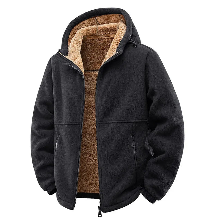 Sports Fleecejacke Herren | Mit Kapuze