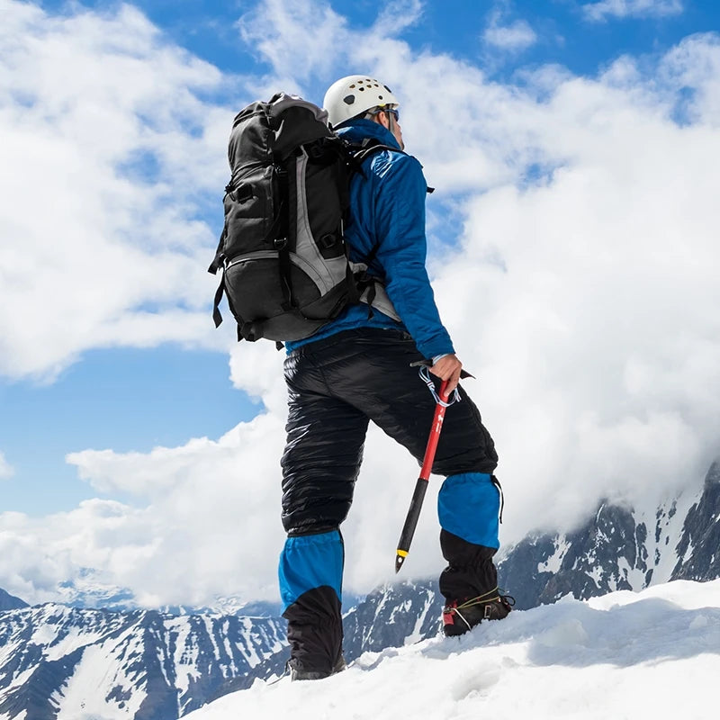 Enten Daunen Skihose Unisex | Doppelseitiger Reißverschluss