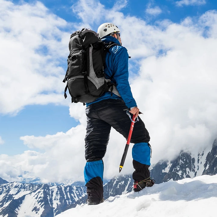 Enten Daunen Skihose Unisex | Doppelseitiger Reißverschluss