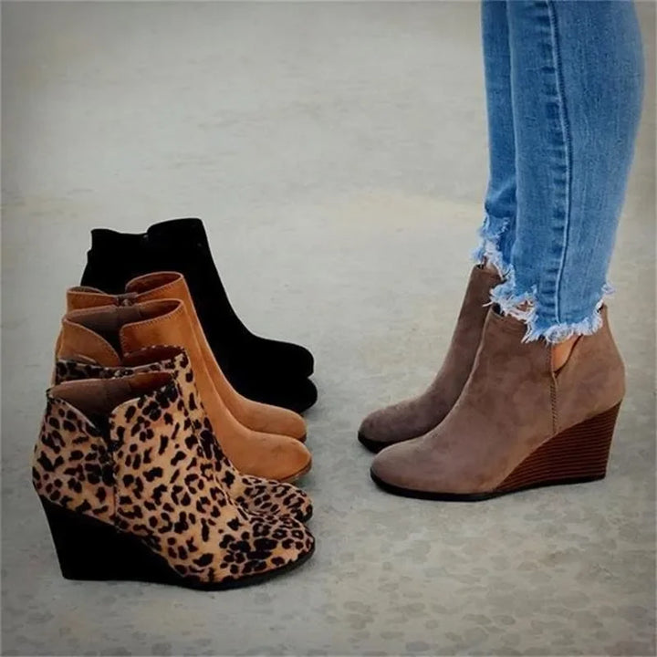 Damen Keil Stiefel | Stilvoll