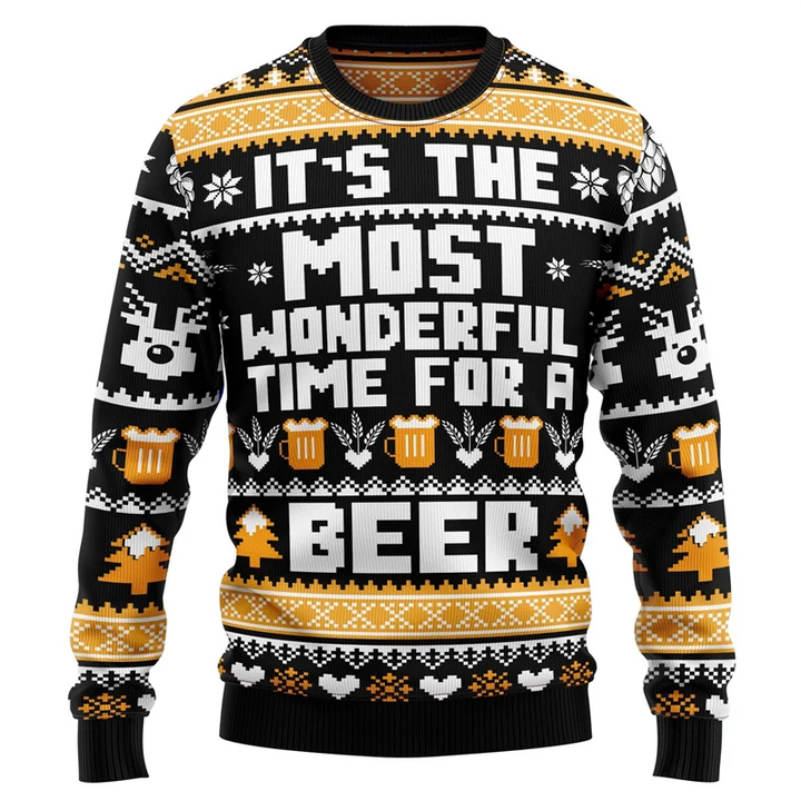 Ugly Xmas Pullover Unisex | Bier Grafik