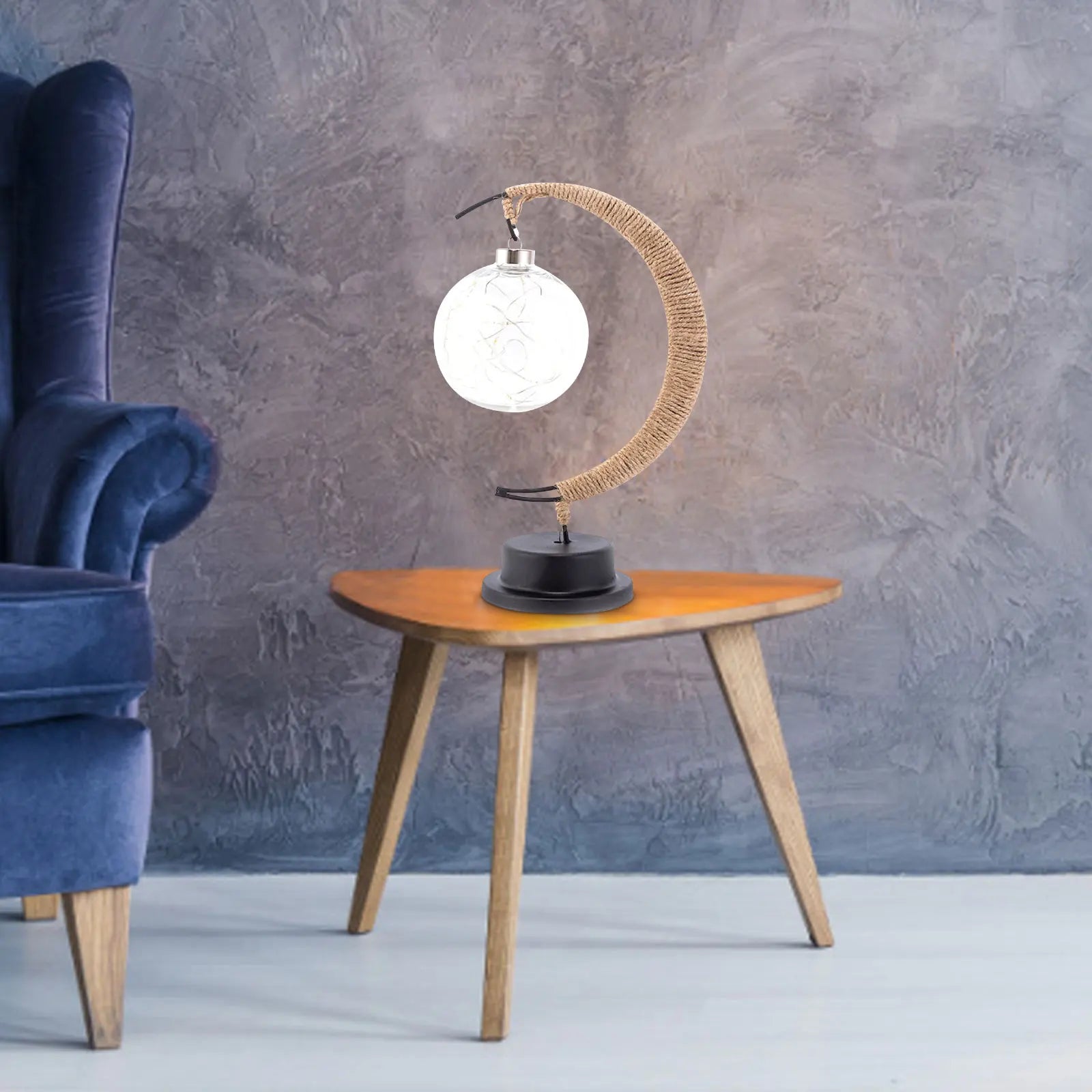 LunaGlow Tischleuchte – die perfekte Kombination aus Eleganz und Magie.