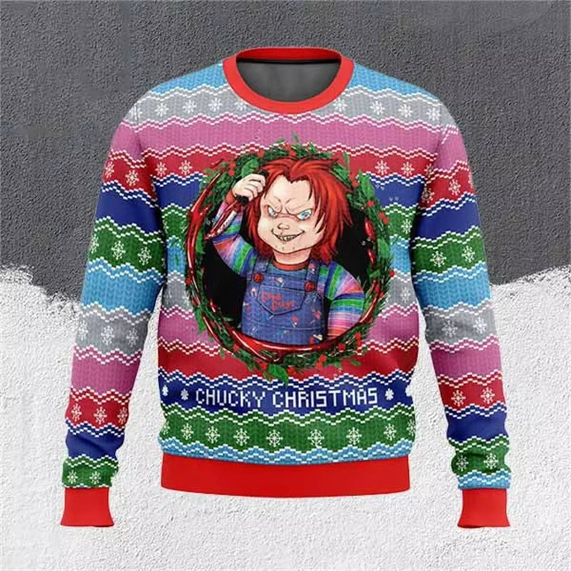 Übergröße Weihnachtspullover Herren | Straßenmode