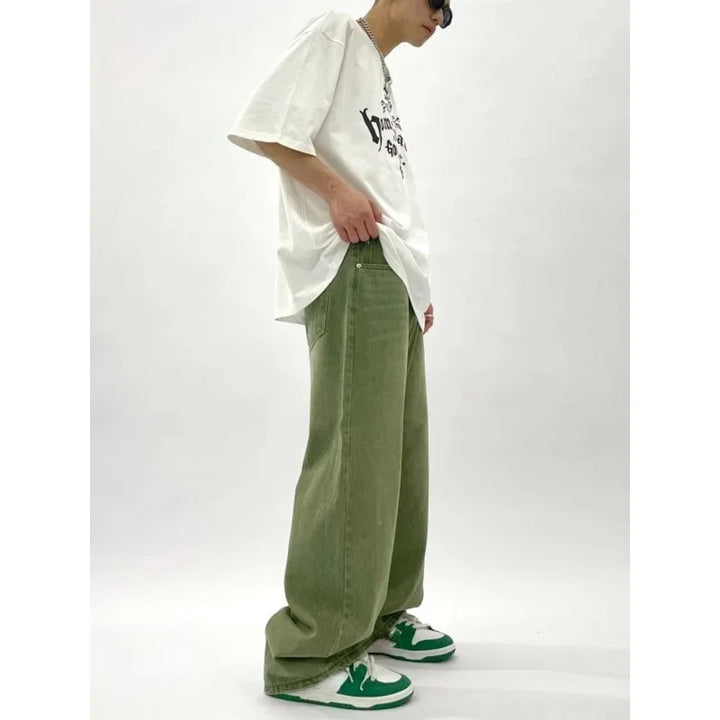 Unisex Baggy Jeans | Hohe Taille