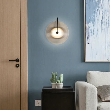 GlowDisk Wandlampe – perfektes Design für moderne und elegante Wohnräume.