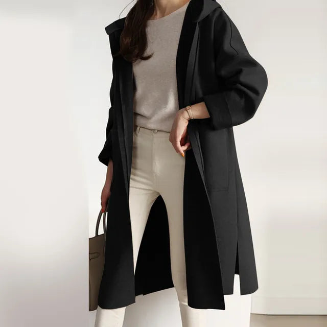 Damen Staub Winterjacke | Mit Kapuze