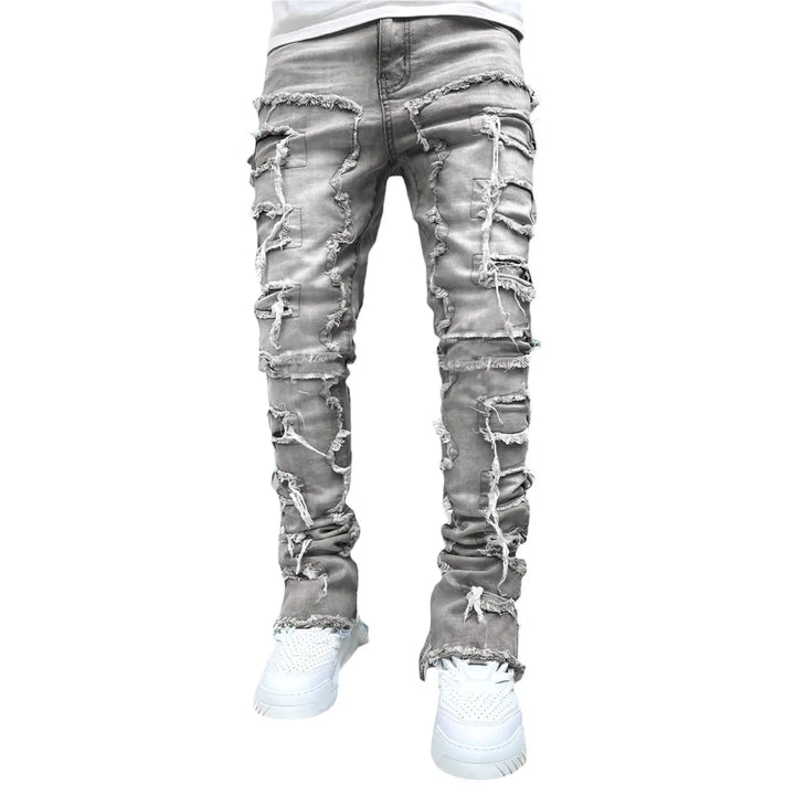 Herren Zerrissen Jeans | Schlanke Passform