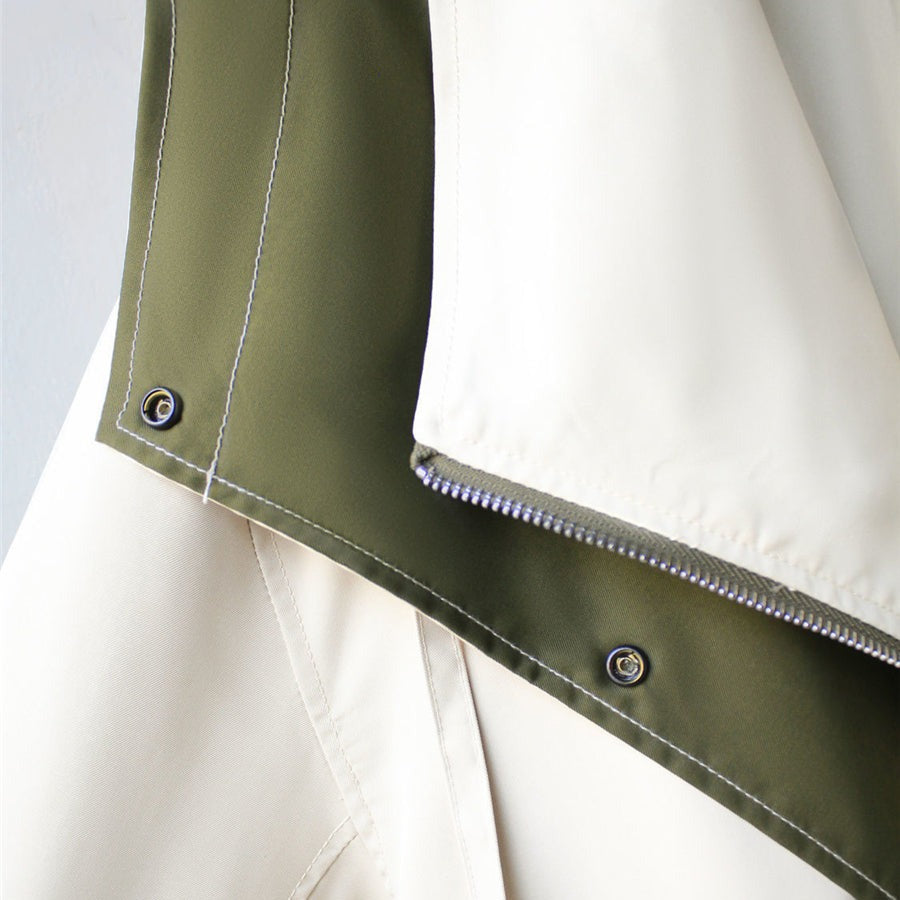 Damen Stylische Regenjacke | Übergröße