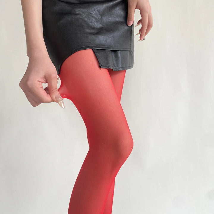 Farbig Strumpfhose für Damen | Oberschenkelhoch