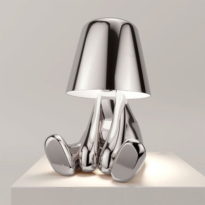 Reflecto Tischlampe mit einzigartigem und futuristischem Look.