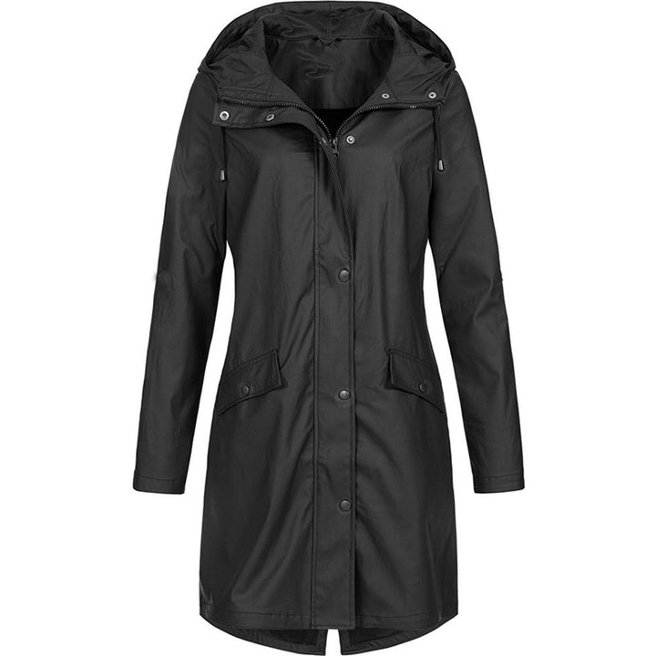 Damen Regen Mantel | Kapuze