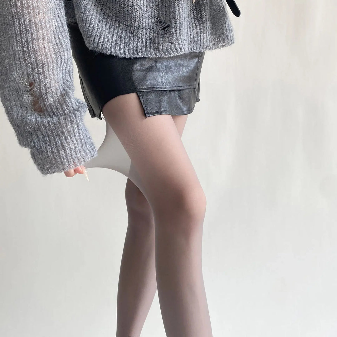 Farbig Strumpfhose für Damen | Oberschenkelhoch