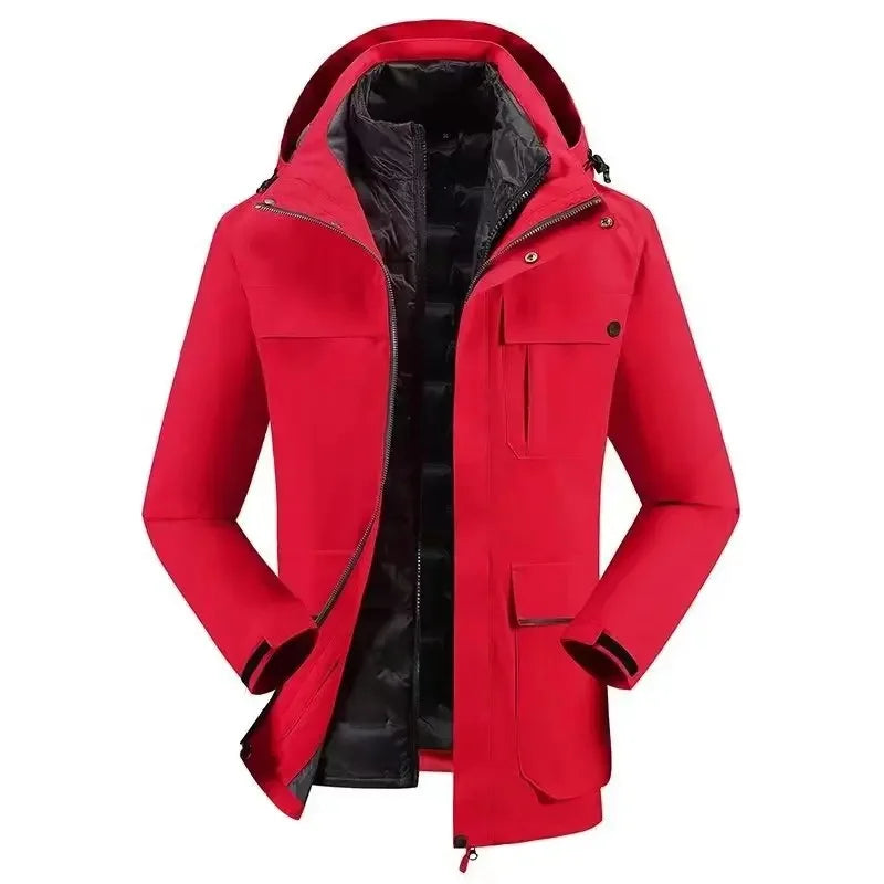 Drei-in-Eins Skijacke Unisex | Sportlich