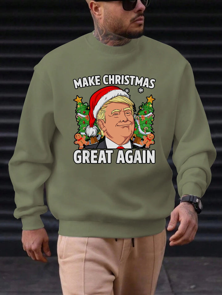 Weihnachtpullover Herren | Gedruckt