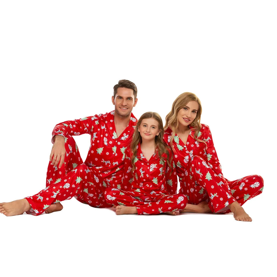 Familie Weihnachtpyjama Unisex | Setzen