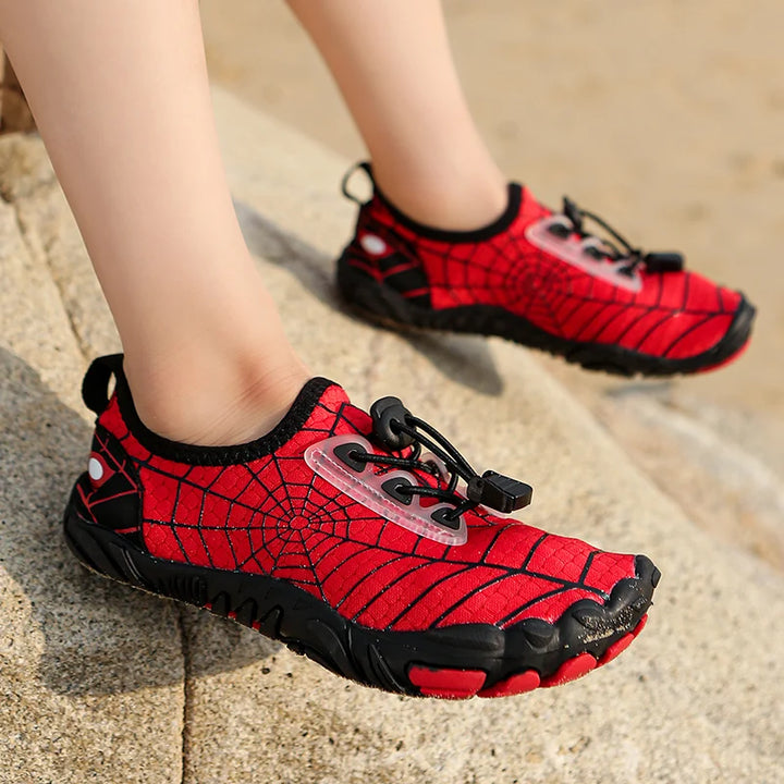 Wasserdichte Barfußschuhe Kinder | Schwimmen und Wandern