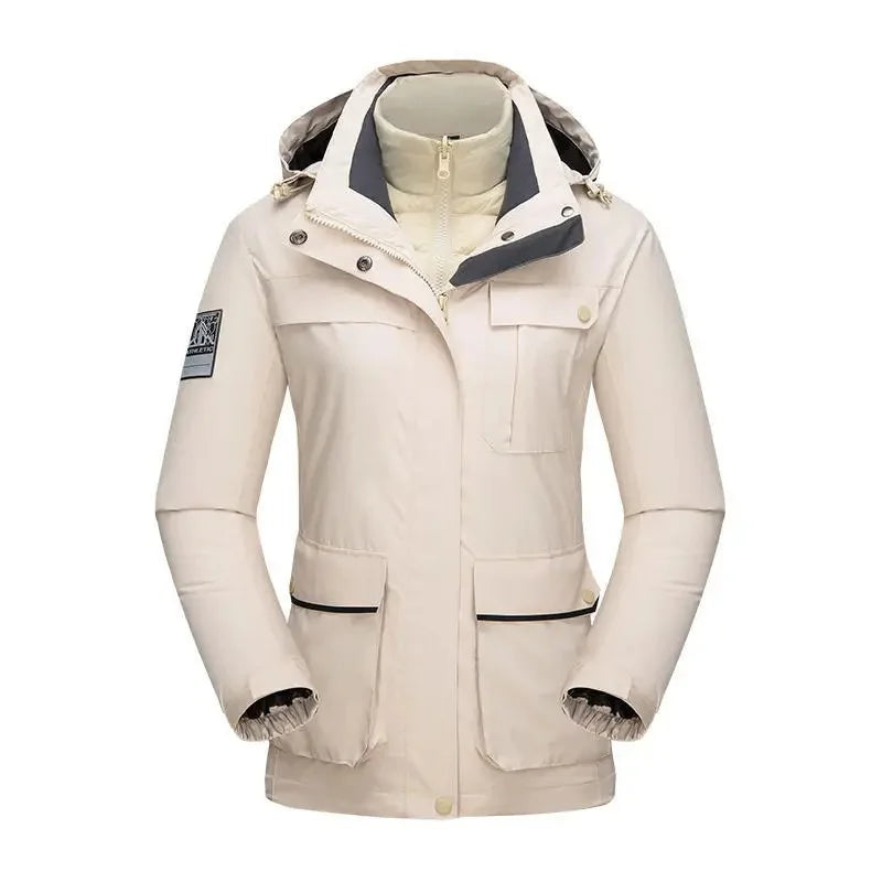 Drei-in-Eins Skijacke Unisex | Sportlich