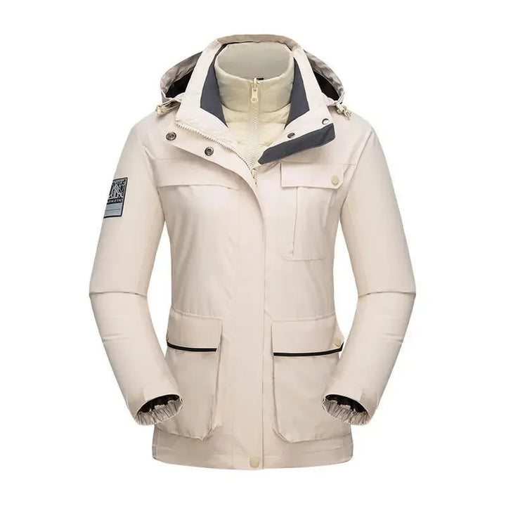 Drei-in-Eins Skijacke Unisex | Sportlich