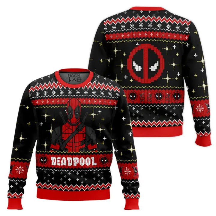 Weihnachtspullover Herren | Superheld