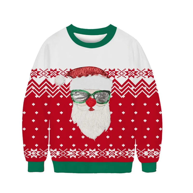 Weihnachtspullover für Herren | Feiertag Partei