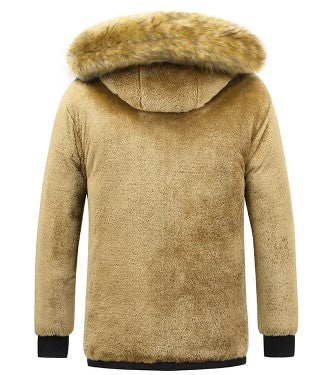 Herren Winter Parka | Abnehmbare Haube