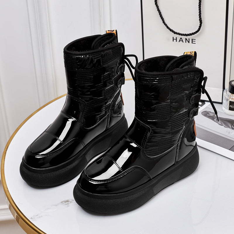 Damen Knöchel Winter Stiefel | Warme