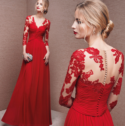 Stilvolles Hochzeitsgastkleid für Damen | Maxi