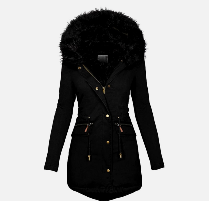 Damen Winter Parka | Kordelzug